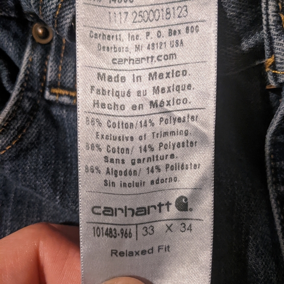 Carhartt Relax Fit Jeans - Picture 3 of 3